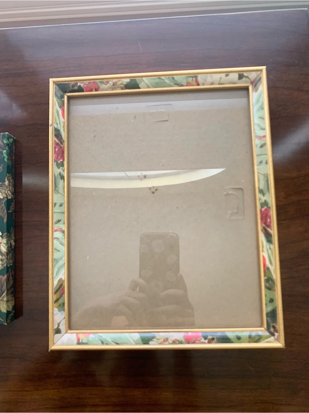 Vintage Pattern Picture Frames set of 2